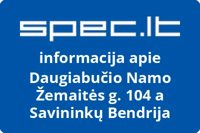 Daugiabučio namo Žemaitės g. 104 a savininkų bendrija