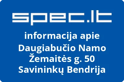 Daugiabučio namo Žemaitės g. 50 savininkų bendrija