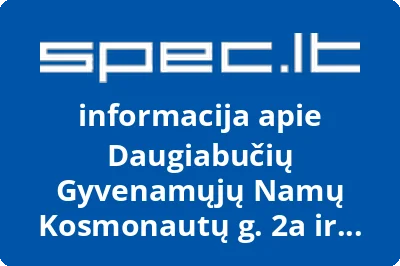 Daugiabučių Gyvenamųjų Namų Kosmonautų g. 2a ir 2b Savininkų Bendrija