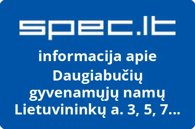 Daugiabučių gyvenamųjų namų Lietuvininkų a. 3, 5, 7 savininkų bendrija Liepojos aikštė
