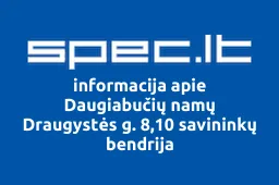 Daugiabučių namų Draugystės g. 8,10 savininkų bendrija | spec.lt