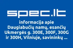 Daugiabučių namų, esančių Ukmergės g. 300E, 300F, 300G ir 300H, Vilniuje, savininkų bendrija | spec.lt