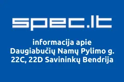 Daugiabučių Namų Pylimo g. 22C, 22D Savininkų Bendrija | spec.lt