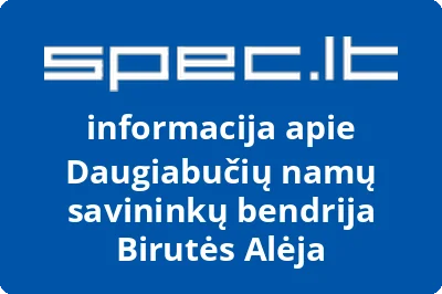Daugiabučių namų savininkų bendrija Birutės Alėja