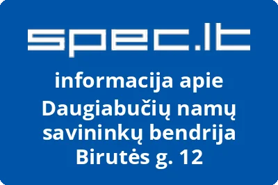 Daugiabučių namų savininkų bendrija Birutės g. 12