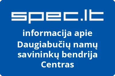 Daugiabučių namų savininkų bendrija Centras