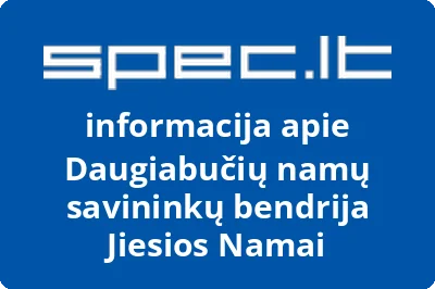 Daugiabučių namų savininkų bendrija Jiesios namai