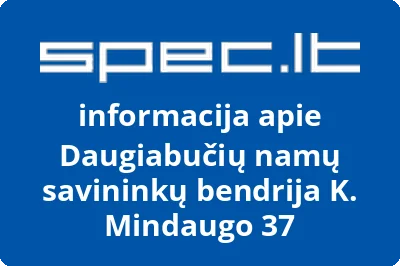 Daugiabučių namų savininkų bendrija K. Mindaugo 37