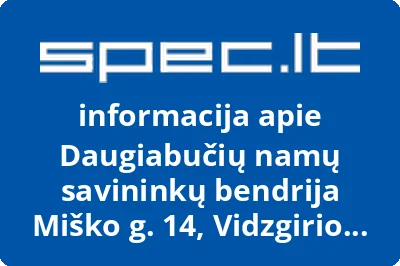 Daugiabučių namų savininkų bendrija Miško g. 14, Vidzgirio g. 2