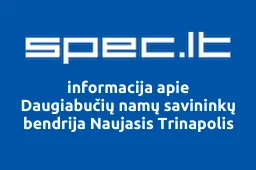 Daugiabučių namų savininkų bendrija Naujasis Trinapolis | spec.lt