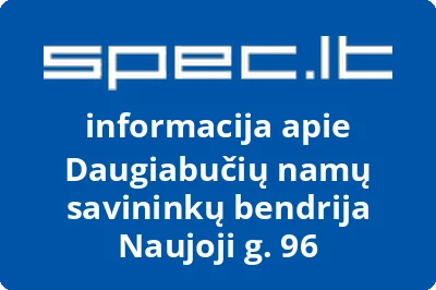 Daugiabučių namų savininkų bendrija Naujoji g. 96 | spec.lt