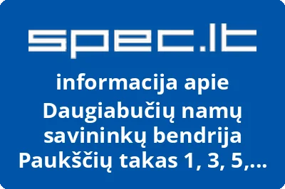 Daugiabučių namų savininkų bendrija Paukščių takas 1, 3, 5, 7 | spec.lt