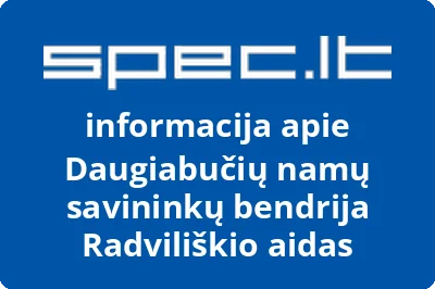 Daugiabučių namų savininkų bendrija Radviliškio aidas