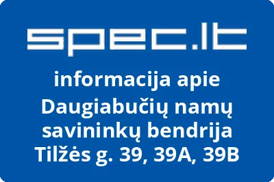 Daugiabučių namų savininkų bendrija Tilžės g. 39, 39A, 39B