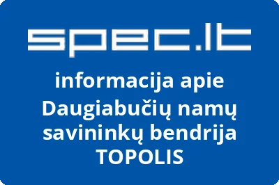 Daugiabučių namų savininkų bendrija TOPOLIS