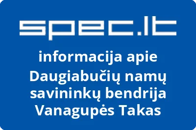Daugiabučių namų savininkų bendrija Vanagupės takas