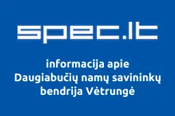 Daugiabučių namų savininkų bendrija Vėtrungė