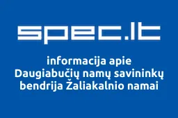 Daugiabučių namų savininkų bendrija Žaliakalnio namai | spec.lt