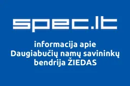 Daugiabučių namų savininkų bendrija ŽIEDAS | spec.lt