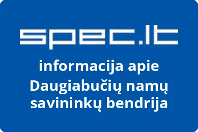 Daugiabučių namų savininkų bendrija | spec.lt