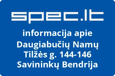 Daugiabučių Namų Tilžės g. 144-146 Savininkų Bendrija