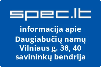 Daugiabučių namų Vilniaus g. 38, 40 savininkų bendrija