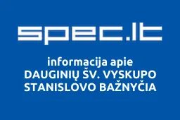 DAUGINIŲ ŠV. VYSKUPO STANISLOVO BAŽNYČIA | spec.lt