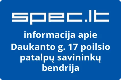 Daukanto g. 17 poilsio patalpų savininkų bendrija