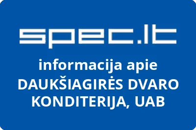 Dvaro konditerija, UAB