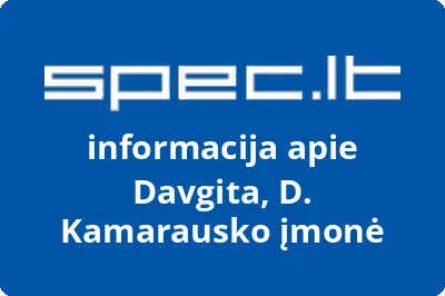 Davgita, D. Kamarausko įmonė