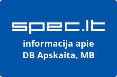 DB Apskaita, MB | spec.lt