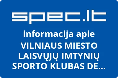 VILNIAUS MIESTO LAISVŲJŲ IMTYNIŲ SPORTO KLUBAS DE LUTTE