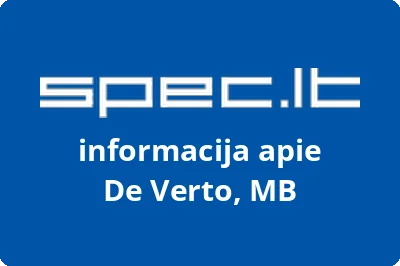 De Verto, MB | spec.lt