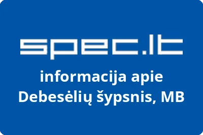 Debesėlių šypsnis, MB | spec.lt
