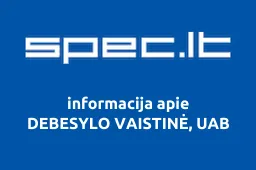 DEBESYLO VAISTINĖ, UAB