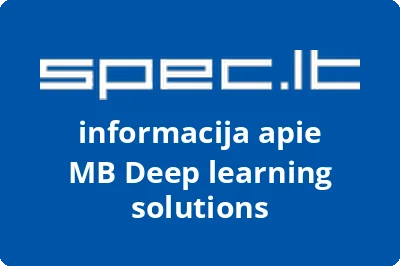 Deep learning solutions, MB | spec.lt