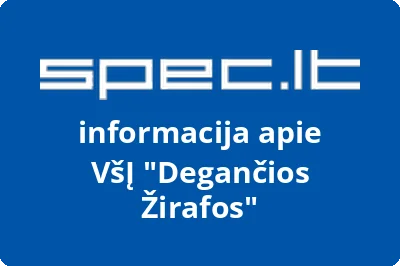 Degančios Žirafos, VŠĮ