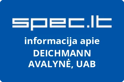 DEICHMANN AVALYNĖ, UAB