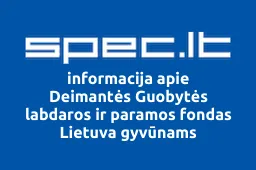 Deimantės Guobytės labdaros ir paramos fondas Lietuva - gyvūnams | spec.lt