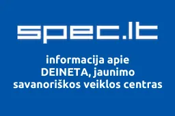 DEINETA, jaunimo savanoriškos veiklos centras iliustracija