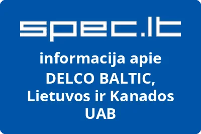 DELCO BALTIC, Lietuvos ir Kanados, UAB