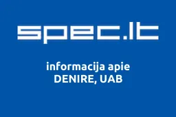 DENIRE, UAB | spec.lt