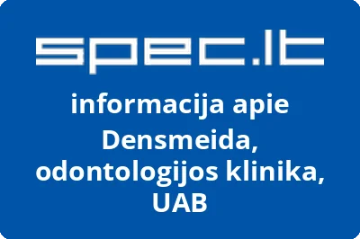 DENSMEIDA, UAB | spec.lt