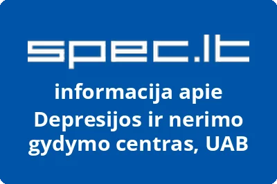 Depresijos ir nerimo gydymo centras, UAB