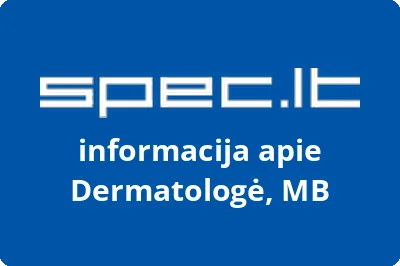 Dermatologė, MB | spec.lt