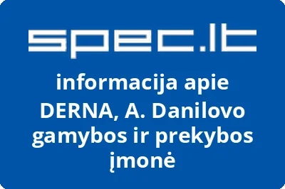 DERNA, A. Danilovo gamybos ir prekybos įmonė