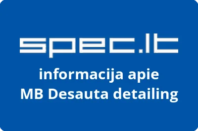 Desauta detailing, MB | spec.lt