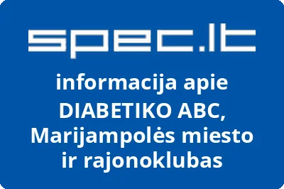 Marijampolės klubas DiabetikasC, AB