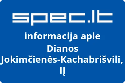 Dianos Jokimčienės-Kachabrišvili, IĮ