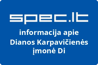 Dianos Karpavičienės įmonė Di